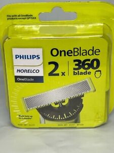 Philips Norelco One Blade Replacement  2 Pack of 360 blades       #2102/360BLADE