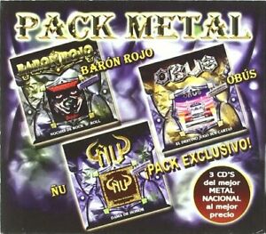 Baron-Obus-Nu Pack Metal 3cd (CD)
