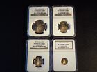 1994 W American Eagle Gold 4 COIN SET-NGC PF70 Ultra Cameo