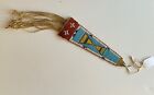 C.1880-90 Crow Nation Native American Indian Fully Beaded tomahawk drop