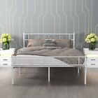 VECELO Metal Bed Frame Headboard and Footboard Twin/Full/Queen Size Slat Support