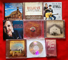 Lot  9 southern country gospel CDs DVD +:  2 NEW! Alan Jackson Underwood Statler