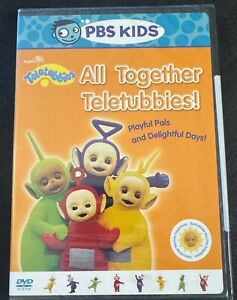 Teletubbies - All Together Teletubbies (DVD, 2005) - PBS Kids - RARE OOP - New