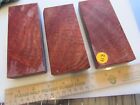STABILIZED MAPLE LACE RED OR BLUE BURL KNIFE SCALE/GRIP/RING/ R-17 B-19 SALE 40%