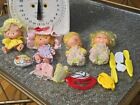 Vtg Strawberry Shortcake Baby Dolls: 2 Butter Cookie & 2 Others. + More SW #129