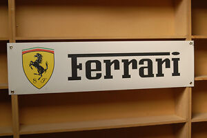 Ferrari banner Car show Workshop Garage pvc Display sign