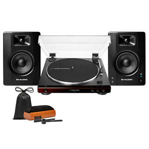 Audio-Technica AT-LP60X Fully Automatic Stereo Turntable with BX4BT Speakers