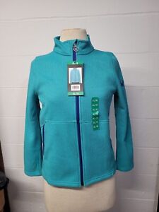Spyder youth full zip turquoise sweater size XL – 18 NWT'S / we939 r4 t17
