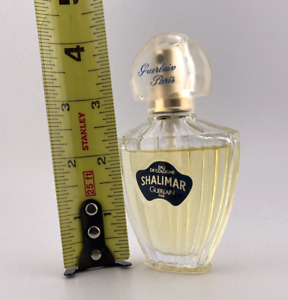 1990's Shalimar Perfume Spray de Cologne Guerlain Paris 1 oz Bottle 90% Full
