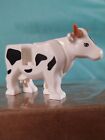 Two Cows White w  Horns Farm Animal  Cattle Figure Minifigure NEW