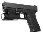 Trinity Weaver Mounted flashlight For glock 23 gen4 accessories home defense blk