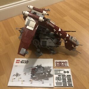 Lego (Custom Made) Transport Drop Ship & AT-TE Walker Set (No Figures)