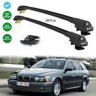 BMW 5 Series Touring E39 1996-2003 Roof Rack Cross Bars Black Carrier Luggage (For: BMW)