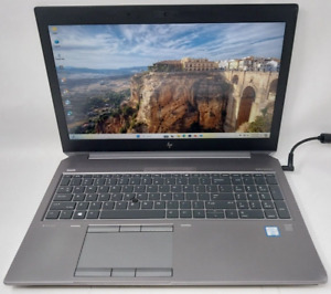 New ListingHP ZBook 15 G6 Laptop i7-9850H 2.6GHz 15