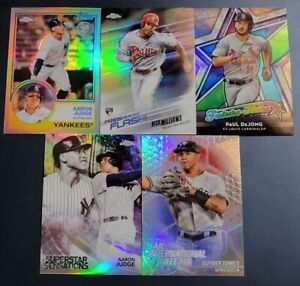 2018 Topps Chrome and Chrome Update INSERTS with Rookies You Pick the Card