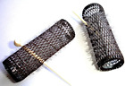 2 Pack HAIR STYLING BRUSH ROLLERS & PINS Hair Curlers 7/8