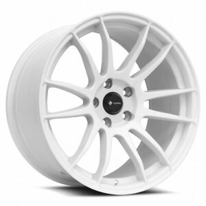 New ListingVors TR10 19x8.5/19x9.5 5x120 35/35 White Wheels(4) 73.1 19