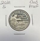 2021-S CLAD CROSSING THE DELAWARE ATB QTR GEM PROOF DEEP CAMEO ACTUAL COIN #2460