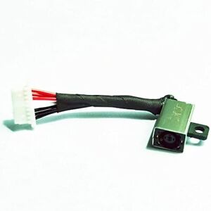DC Power Jack Connector Flex Cable for Dell Laptop, Replacement Power DC-in P...