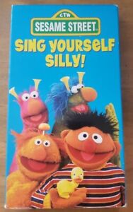 Sesame Street Sing Yourself Silly VHS 1990