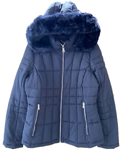 Women`s Calvin Klein Sizes S Winter Coat Black Water Resistant (545)