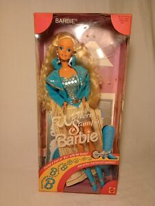 New Listing1993 Western Stampin' NIB Barbie Doll (10293)