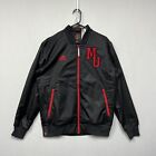 Adidas Manchester United Men’s Bomber Jacket Full Zip Black Coat #994-250