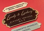 Leedy & Ludwig Humberto-Morales Model Timbales, re-print, not original (set 3)