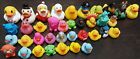 Lot of 37 Rubber Bath Toys Holiday Ducks, Moose, Elephant, Frogs