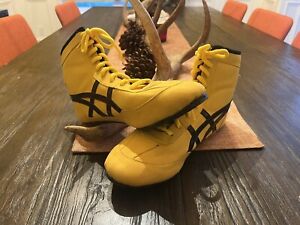 ASIC Style Like ex eo wrestling Shoes Kill Bill Yellow Rare Us Size 11 Fits 12