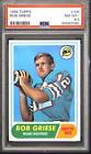 1968 Topps Bob Griese #196 Rookie PSA 8.5