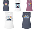 Pre-Sell Jaws Great White Shark Movie Licensed Women's Muscle Tank Top Shirt