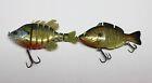 Lot of 2 - Jointed Swimbait Crankbait Fishing Lures