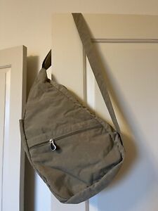 AMERIBAG Healthy Back Bag Backpack Sling Large Khaki Tan Exc Purse