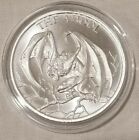 1oz The Ahool Silver Round Coin Java Giant Bat Indonesia Flying Primate