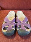 Women's Keen Bali Purple Strappy Slides Water Sport Sandals Flats Shoes 41/10.5