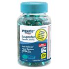 Equate Ibuprofen Mini Softgel Capsules, 200 mg, 300 Count.
