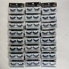 Wholesale Lot of 24 Miz Lash 3D Mink Eyelashes Various Styles New Sealed Lot 3