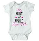 Niece Nephew Shower Gift From Aunt and Uncle Baby Girls Infant Romper Newborn