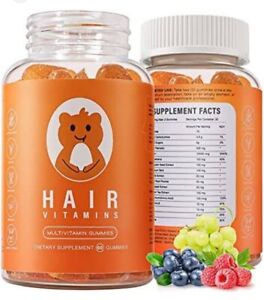 Hair Vitamins Gummies for Men & Women