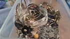 Vintage to Now Jewelry Lot Untested Mixed metals