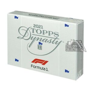 2021 Topps Dynasty Formula 1 F1 Racing Hobby Box