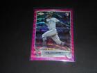 2022 Topps Chrome Update Pink Wave Refractor JULIO RODRIGUEZ SP RC Rookie!