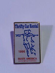 PIN 1996 Skate America - Thrifty Car Rental -SHIPS FREE USPS 1st CLASS