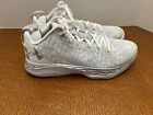 Under Armour Fireshot Low Basketball Shoes 1279548 Mens White Size 11 NEW