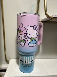 NWT Hello Kitty and Friends 40oz Stainless Steel Tumbler W/Handle Cute Spring🌸