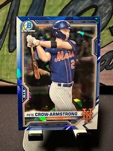 New Listing2021 Bowman Chrome Sapphire #BCP-22 PETE CROW-ARMSTRONG RC