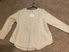 PLUS LADIES SWEATER BY CATHERINE'S ..SIZE 3X ...NEW WITH TAGS
