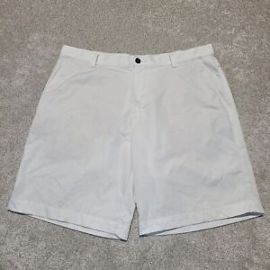 Adidas Shorts Mens 38 White Climacool Stretch Vented Chino Golf