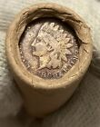 Unsearched Old Estate Wheat Penny Roll Indian Head Vintage Cents Silver Dime #D4
